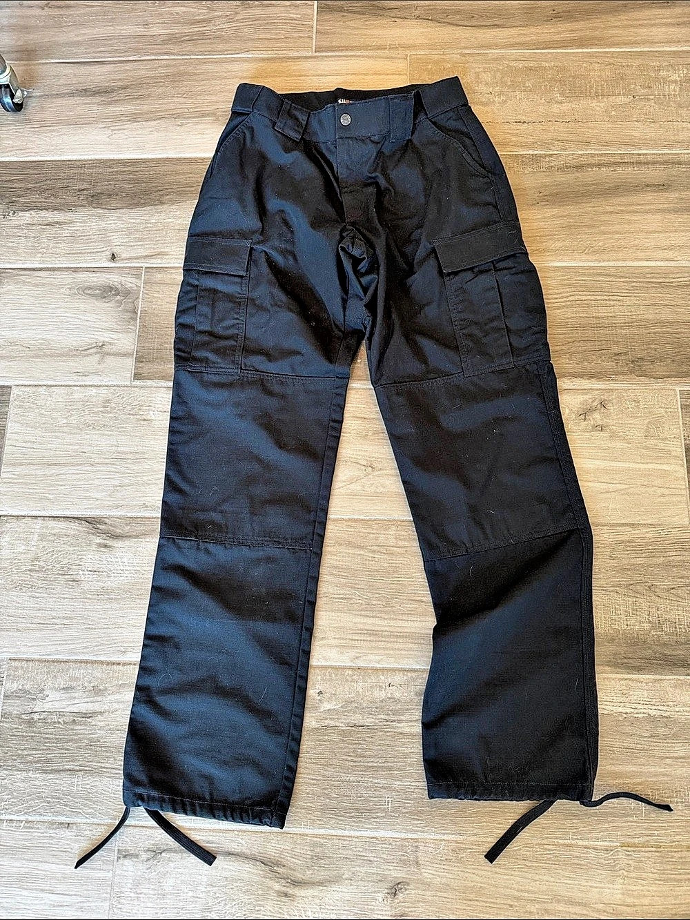 5.11 Tactical Series 10 LONG Black Cargo Pants TAC 105C